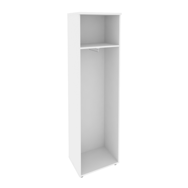 Onix Гардероб узкий (левое исполнение) O.GB-1 (L) Белый Бриллиант 560*420*1977