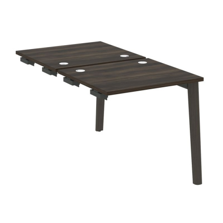 Onix Wood Стол-приставка двойной OW.D.SPR-0.7 Дуб Мали/Дуб Темный/Металл Антрацит 780*1475*750 Onix Wood Стол-приставка двойной OW.D.SPR-0.7 Дуб Мали/Дуб Темный/Металл Антрацит 780*1475*750