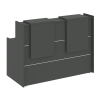 Onix Ресепшн O.R-K-5 Антрацит 1630*766*1187 Onix Ресепшн O.R-K-5 Антрацит 1630*766*1187