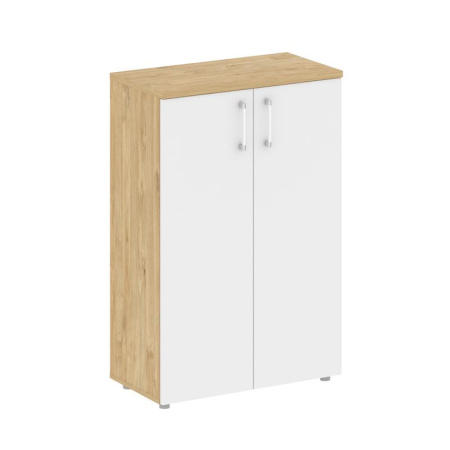 Shift Шкаф средний широкий SK.ST-2.3 Тиквуд Светлый/Белый Бриллиант 800*420*1207 Shift Шкаф средний широкий SK.ST-2.3 Тиквуд Светлый/Белый Бриллиант 800*420*1207