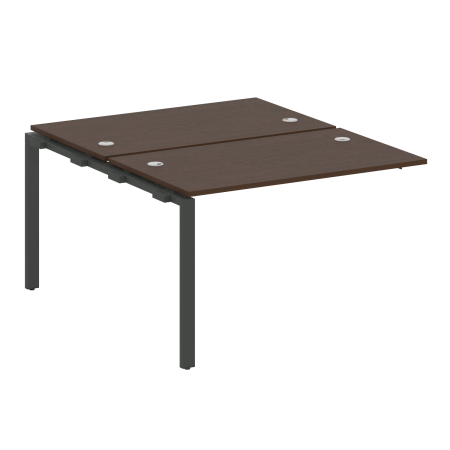 Metal System Проходной элемент рабочей станции на П-образном м/к БП.ПРС-СП-2.2 Венге Цаво/Металл Антрацит 1200*1475*750 Metal System Проходной элемент рабочей станции на П-образном м/к БП.ПРС-СП-2.2 Венге Цаво/Металл Антрацит 1200*1475*750