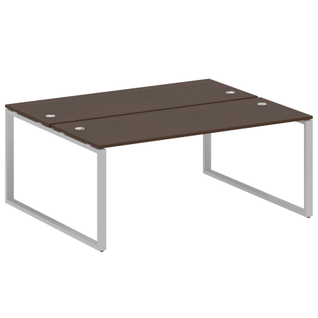 Metal System Рабочая станция на О-образном м/к БО.РАС-СП-2.5 Венге Цаво/Металл Серый 1800*1475*750 Metal System Рабочая станция на О-образном м/к БО.РАС-СП-2.5 Венге Цаво/Металл Серый 1800*1475*750
