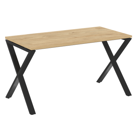 Loft Стол рабочий VR.L-SRX-3.7 Тиквуд Светлый/Металл Черный 1380*720*750