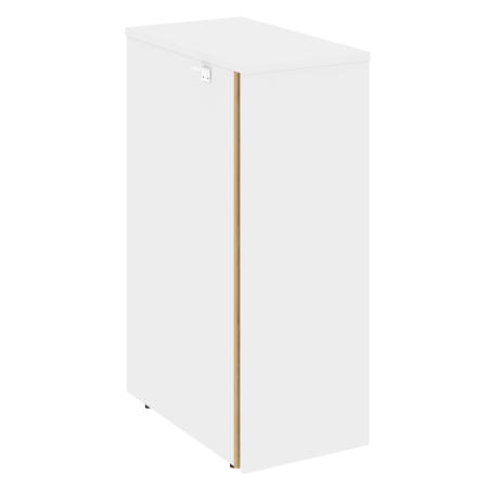 Onix Тумба 5 ящиков TIP-ON проходная, средняя O.R-TV-5 TIP Тиквуд Светлый/Белый Бриллиант 436*767*1185