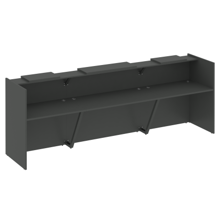 Onix Ресепшн O.R-K-14 Антрацит 3390*766*1187 Onix Ресепшн O.R-K-14 Антрацит 3390*766*1187