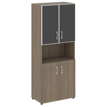 Yalta Шкаф LT.ST-1.4 R black Вяз Благородный/Стекло Black 800*450*1987 Yalta Шкаф LT.ST-1.4 R black Вяз Благородный/Стекло Black 800*450*1987