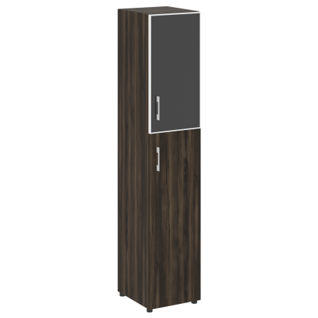 Yalta Шкаф узкий LT.SU-1.7 R (R) black Дуб Мали/Стекло Black 400*450*1987 Yalta Шкаф узкий LT.SU-1.7 R (R) black Дуб Мали/Стекло Black 400*450*1987