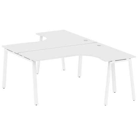 Metal System Рабочая станция криволинейная на А-образном м/к БА.РАС-СА-2.4 Белый/Металл Белый 1600*2435*750 Metal System Рабочая станция криволинейная на А-образном м/к БА.РАС-СА-2.4 Белый/Металл Белый 1600*2435*750