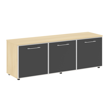 Yalta Тумба стационарная LT.TS-3.5 1650*450*580 Акация Лорка/Стекло Black Yalta Тумба стационарная LT.TS-3.5 1650*450*580 Акация Лорка/Стекло Black