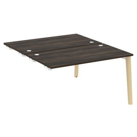 Onix Wood Стол-приставка двойной OW.D.SPR-3.8 Дуб Мали/Дуб Светлый/Металл Белый 1380*1635*750 Onix Wood Стол-приставка двойной OW.D.SPR-3.8 Дуб Мали/Дуб Светлый/Металл Белый 1380*1635*750