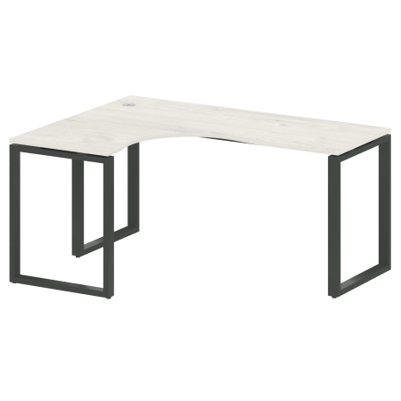 Metal System Стол криволинейный левый на О-образном м/к БО.СА-4 (L) Дуб Наварра/Металл Антрацит 1600*1200*750 Metal System Стол криволинейный левый на О-образном м/к БО.СА-4 (L) Дуб Наварра/Металл Антрацит 1600*1200*750