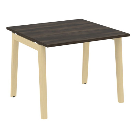 Onix Wood Стол переговорный (1 столешница) OW.PRG-1.1 Дуб Мали/Дуб Светлый/Металл Белый 980*980*750 Onix Wood Стол переговорный (1 столешница) OW.PRG-1.1 Дуб Мали/Дуб Светлый/Металл Белый 980*980*750