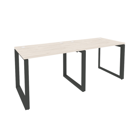 Onix Рабочая станция на О-образном м/к O.MO-RS-2.1.7 Денвер Светлый/Металл Антрацит 1960*720*750 Onix Рабочая станция на О-образном м/к O.MO-RS-2.1.7 Денвер Светлый/Металл Антрацит 1960*720*750