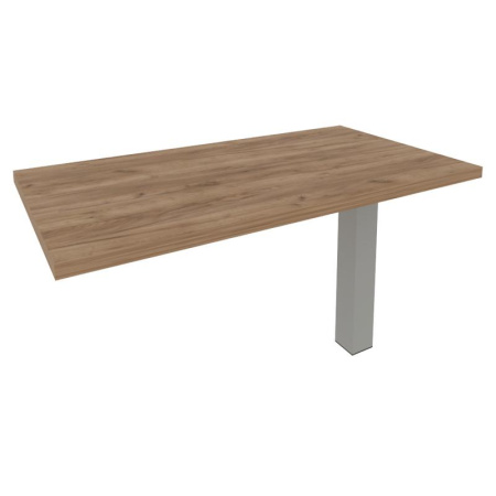 First Брифинг-приставка KB-5 Дуб Табак/Металл Серый 1300*700*765 First Брифинг-приставка KB-5 Дуб Табак/Металл Серый 1300*700*765