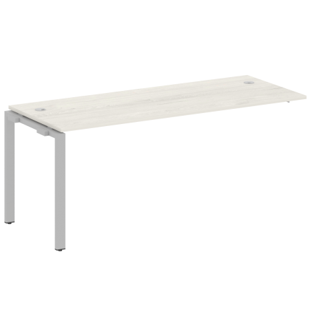 Metal System Проходной элемент рабочей станции на П-образном м/к БП.ПРС-СП-1.5 Дуб Наварра/Металл Серый 1800*720*750 Metal System Проходной элемент рабочей станции на П-образном м/к БП.ПРС-СП-1.5 Дуб Наварра/Металл Серый 1800*720*750