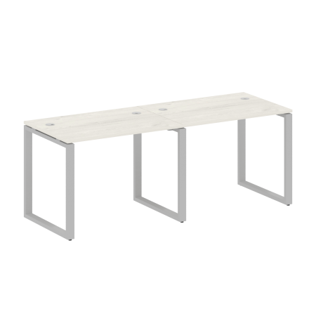 Metal System Рабочая станция на 2 места на О-образном м/к БО.СМ-2.1 Дуб Наварра/Металл Серый 2000*720*750 Metal System Рабочая станция на 2 места на О-образном м/к БО.СМ-2.1 Дуб Наварра/Металл Серый 2000*720*750