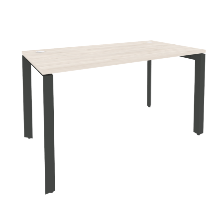 Onix Стол рабочий на П-образном м/к O.MP-SP-3.7 Денвер Светлый/Металл Антрацит 1380*720*750 Onix Стол рабочий на П-образном м/к O.MP-SP-3.7 Денвер Светлый/Металл Антрацит 1380*720*750