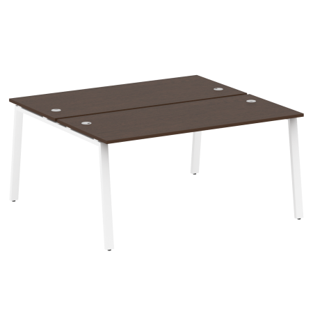 Metal System Рабочая станция на А-образном м/к БА.РАС-СП-2.4 Венге Цаво/Металл Белый 1600*1475*750 Metal System Рабочая станция на А-образном м/к БА.РАС-СП-2.4 Венге Цаво/Металл Белый 1600*1475*750