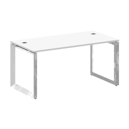 Onix Direct Lux Стол руководителя О-обр. м/к M-O.MO-SRR-4.8 Белый Бриллиант/Нержавеющая Сталь/Хром 1580*800*750 Onix Direct Lux Стол руководителя О-обр. м/к M-O.MO-SRR-4.8 Белый Бриллиант/Нержавеющая Сталь/Хром 1580*800*750