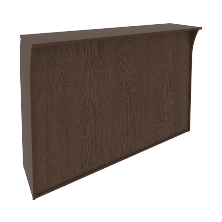 Riva Стойка ресепшн А.РС-4 Венге Цаво 1644*506*1150