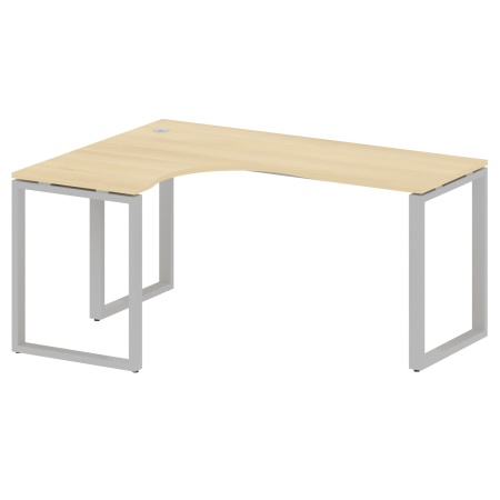 Metal System Стол криволинейный левый на О-образном м/к БО.СА-4 (L) Акация Лорка/Металл Серый 1600*1200*750 Metal System Стол криволинейный левый на О-образном м/к БО.СА-4 (L) Акация Лорка/Металл Серый 1600*1200*750