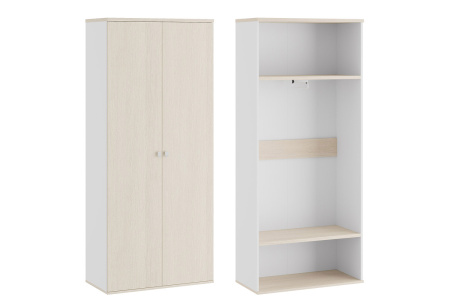 Tess TES38150231 Гардероб 900x450x2070 дуб шамони светлый