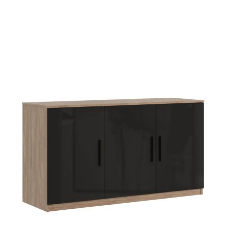 Asti AST33941443 Креденция 3 двери, глянец 1350x450x742 Дуб Урбан Asti AST33941443 Креденция 3 двери, глянец 1350x450x742 Дуб Урбан