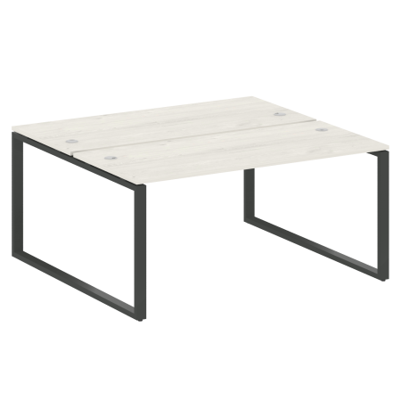 Metal System Рабочая станция на О-образном м/к БО.РАС-СП-2.4 Дуб Наварра/Металл Антрацит 1600*1475*750 Metal System Рабочая станция на О-образном м/к БО.РАС-СП-2.4 Дуб Наварра/Металл Антрацит 1600*1475*750