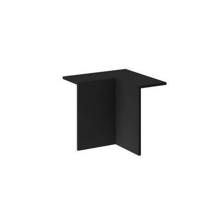 Onix Накладка угловая высокая внутренняя с подсветкой правая O.R-NU.V.VNU.S (R) Антрацит 759*759*674