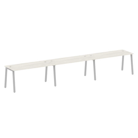 Metal System Рабочая станция на 3 места на А-образном м/к БА.СМ-3.4 Дуб Наварра/Металл Серый 4800*720*750 Metal System Рабочая станция на 3 места на А-образном м/к БА.СМ-3.4 Дуб Наварра/Металл Серый 4800*720*750