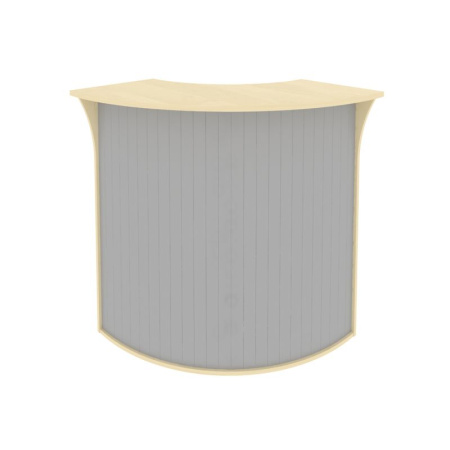 Riva Стойка угловая (радиусный элемент-ролета) А.РС-5.5 Клен 950*950*1150