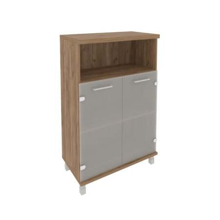 First Шкаф средний широкий KST-2.2 Дуб Табак 801*432*1260 First Шкаф средний широкий KST-2.2 Дуб Табак 801*432*1260