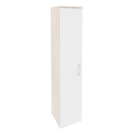 Onix Шкаф высокий узкий левый O.SU-1.9 (L) Денвер Светлый/Белый Бриллиант 400*420*1977 Onix Шкаф высокий узкий левый O.SU-1.9 (L) Денвер Светлый/Белый Бриллиант 400*420*1977