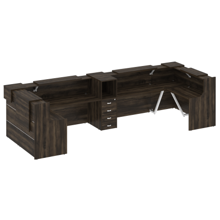 Onix Ресепшн O.R-K-37 Дуб Мали 4714*1768*1187 Onix Ресепшн O.R-K-37 Дуб Мали 4714*1768*1187