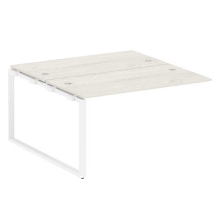 Metal System Проходной элемент рабочей станции на О-образном м/к БО.ПРС-СП-2.3 Дуб Наварра/Металл Белый 1400*1475*750 Metal System Проходной элемент рабочей станции на О-образном м/к БО.ПРС-СП-2.3 Дуб Наварра/Металл Белый 1400*1475*750