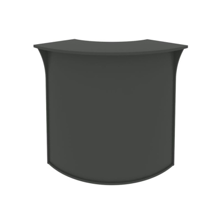 Riva Стойка угловая (радиусный элемент-ХДФ) А.РС-5 Антрацит 950*950*1150