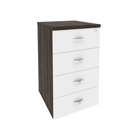 Onix Тумба приставная O.TP-4 Дуб Мали/Белый Бриллиант 432*460*750 Onix Тумба приставная O.TP-4 Дуб Мали/Белый Бриллиант 432*460*750