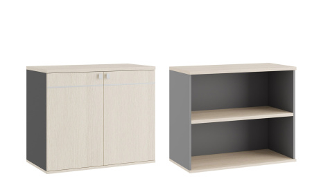 Tess TES38140234 Шкаф низкий закрытый 900x450x750 дуб шамони светлый Tess TES38140234 Шкаф низкий закрытый 900x450x750 дуб шамони светлый