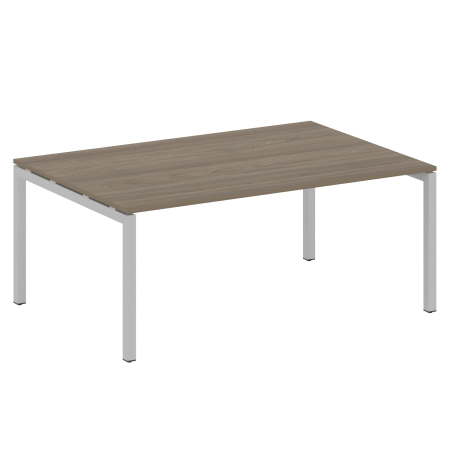 Metal System Quattro Переговорный стол (1 столешница) на П-образном м/к 50БП.ПРГ-1.5 Вяз Благородный/Металл Серый 1800*1235*750 Metal System Quattro Переговорный стол (1 столешница) на П-образном м/к 50БП.ПРГ-1.5 Вяз Благородный/Металл Серый 1800*1235*750