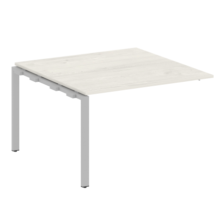 Metal System Проходной элемент перег. стола на П-образном м/к БП.ППРГ-2 Дуб Наварра/Металл Серый 1200*1235*750 Metal System Проходной элемент перег. стола на П-образном м/к БП.ППРГ-2 Дуб Наварра/Металл Серый 1200*1235*750