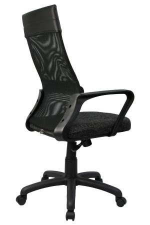 Кресло для персонала 1166 TW PL Сетка/Ткань Черный