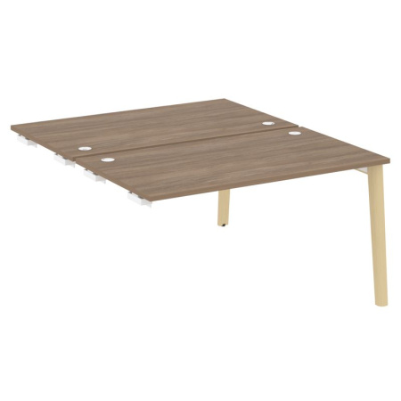 Onix Wood Стол-приставка двойной OW.D.SPR-3.8 Дуб Аризона/Дуб Светлый/Металл Белый 1380*1635*750 Onix Wood Стол-приставка двойной OW.D.SPR-3.8 Дуб Аризона/Дуб Светлый/Металл Белый 1380*1635*750