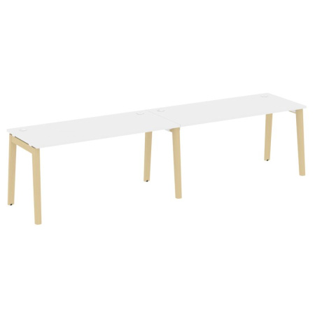 Onix Wood Рабочая станция OW.RS-2.4.7 Белый Бриллиант/Дуб Светлый/Металл Белый 3160*720*750 Onix Wood Рабочая станция OW.RS-2.4.7 Белый Бриллиант/Дуб Светлый/Металл Белый 3160*720*750