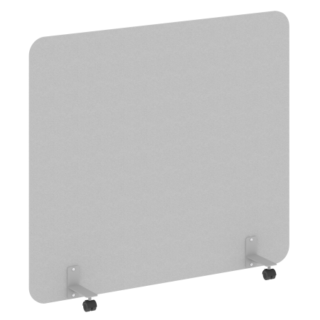 R-line Перегородка на металлических опорах, на роликах DP.R-160-140 Серый/Металл Серый 1600*18*1400 R-line Перегородка на металлических опорах, на роликах DP.R-160-140 Серый/Металл Серый 1600*18*1400