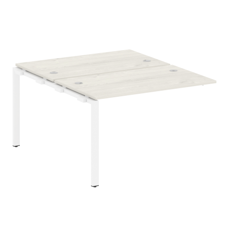 Metal System Проходной элемент рабочей станции на П-образном м/к БП.ПРС-СП-2.2 Дуб Наварра/Металл Белый 1200*1475*750 Metal System Проходной элемент рабочей станции на П-образном м/к БП.ПРС-СП-2.2 Дуб Наварра/Металл Белый 1200*1475*750