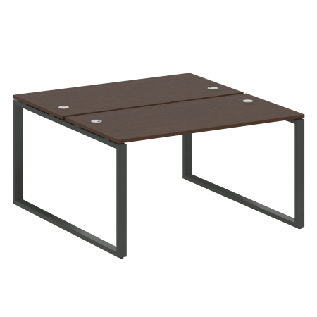 Metal System Рабочая станция на О-образном м/к БО.РАС-СП-2.3 Венге Цаво/Металл Антрацит 1400*1475*750 Metal System Рабочая станция на О-образном м/к БО.РАС-СП-2.3 Венге Цаво/Металл Антрацит 1400*1475*750
