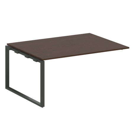 Metal System Проходной элемент перег. стола на О-образном м/к БО.ППРГ-4 Венге Цаво/Металл Антрацит 1600*1235*750 Metal System Проходной элемент перег. стола на О-образном м/к БО.ППРГ-4 Венге Цаво/Металл Антрацит 1600*1235*750