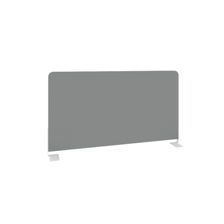 Metal System Экран тканевый боковой Б.ТЭКР-72 Серый/Металл Белый 720*390*22