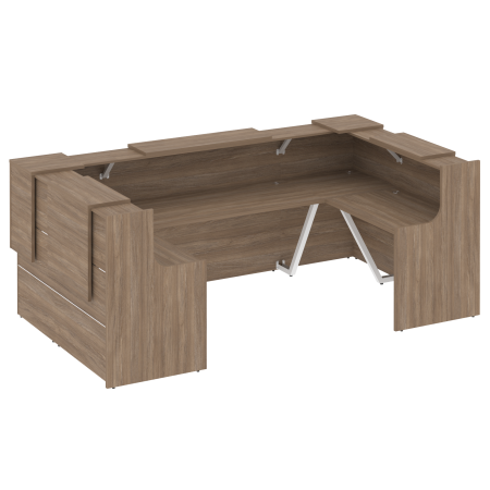 Onix Ресепшн O.R-K-36 Дуб Аризона 3106*1768*1187 Onix Ресепшн O.R-K-36 Дуб Аризона 3106*1768*1187