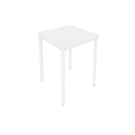 Slim Стол письменный на металлокаркасе С.СП-1.1 Белый/Металл Белый 600*600*750 Slim Стол письменный на металлокаркасе С.СП-1.1 Белый/Металл Белый 600*600*750